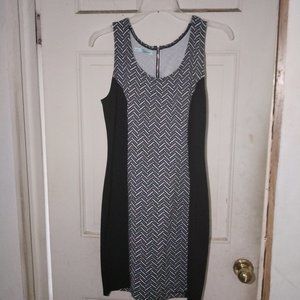 Maurices Size M herringbone pattern dress